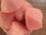 Watermelon sorbet