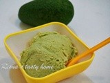 Avocado ice cream