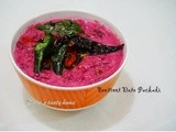 Beetroot Date Pachadi