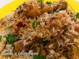 Chicken biriyani (Malabar- Thalassery biriyani)
