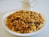 Fried rice chicken