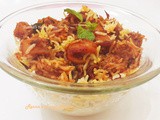 Koonthal biriyani/ Squid biriyani/ Kanava biriyani/