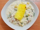 Pineapple curd rice (for kids)
