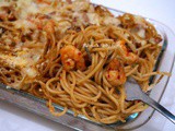 Shrimp spaghetti