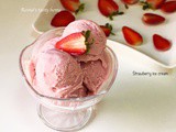 Strawberry ice cream