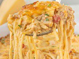 Bbq Chicken Spaghetti