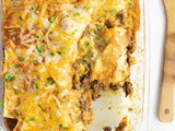 Beef Enchilada Casserole