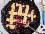 Blackberry Cobbler with Pie Crust