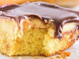 Boston Cream Poke Cake