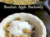 Bourbon Apple Pandowdy in an Iron Skillet