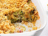 Broccoli Casserole with Ritz Crackers