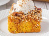 Caramel Pecan Pumpkin Bread Pudding