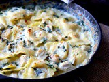 Chicken Alfredo Ravioli: 15 Minute Dinner Idea