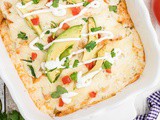 Chicken Enchiladas in Homemade Cream Sauce