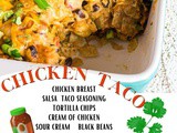 Chicken Taco Casserole