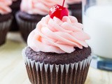 Chocolate Cherry Cupcakes Recipe