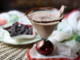 Chocolate Peppermint Martini #Choctoberfest