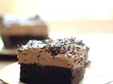 Chocolate Sheet Cake – Whipped Chocolate Frosting