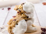 Cranberry Oatmeal White Chocolate Cookies