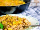 Creamy Ground Beef and Potato Skillet Dinner