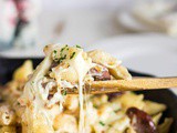 Creamy Sausage Alfredo Skillet