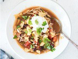 Crock Pot Chicken Tortilla Soup