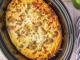 Crockpot Christmas Breakfast Casserole