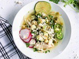 Crockpot Green Chicken Pozole (Pozole Verde)