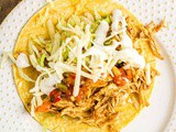 Crockpot Ranch Chicken Tacos