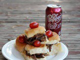 Dr Pepper® Beef Sliders and Game Day Go Together