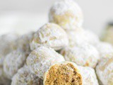 Gingerbread Snowball Cookies (No Nuts)