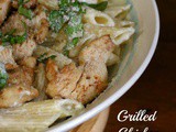 Grilled Chicken Alfredo that Beats Olive Garden