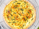 Ham and Asparagus Quiche