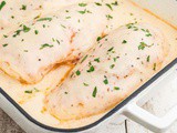 Herbed Baked Chicken with Cream Gravy