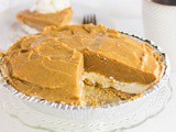 No Bake Double Layer Pumpkin Pie