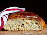 No Knead Sourdough Bread