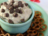 Pb Chocolate Chip Cheesecake Dip #Choctoberfest