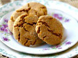 Peanut Butter Molasses Cookies: Crispy Chewy Crinkles