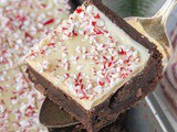 Peppermint Bark Brownies