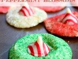 Peppermint Blossom Cookies