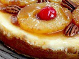 Pineapple Upside Down Cheesecake