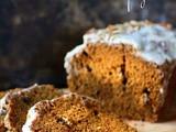 Pumpkin Bread with Bourbon Glaze