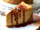 Pumpkin Cheesecake with Gingersnap Crust