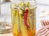 Quick & Easy Refrigerator Pickled Okra (No Canning)