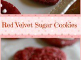 Red Velvet Sugar Cookies