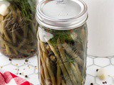 Refrigerator Pickled Green Beans