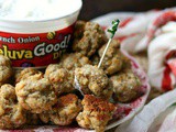 Sausage Cheese Balls Recipe: with Onion Dip
