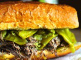 Slow Cooker Italian Beef Sandwiches