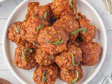 Slow Cooker Porcupine Meatballs