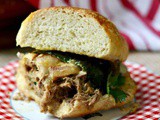 Slow Cooker Steak Sandwiches #SundaySupper